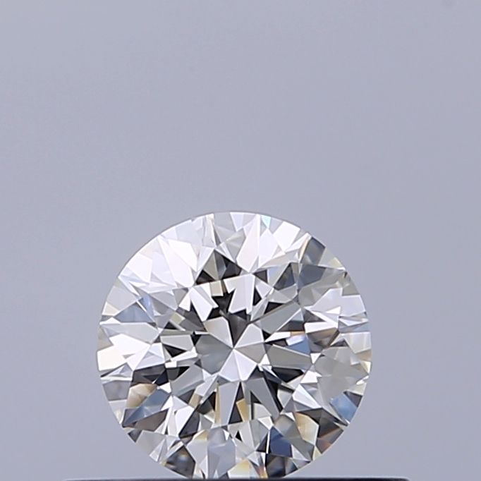 Diamante Naturale Taglio Brillante 0.37ct 3EX F IF - GIA - 4.57x4.58x2.87mm