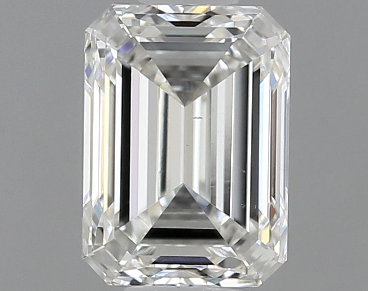 Diamante Naturale Taglio Smeraldo 0.9ct EX/EX J VS2 - GIA - 6.2x4.53x3.13mm