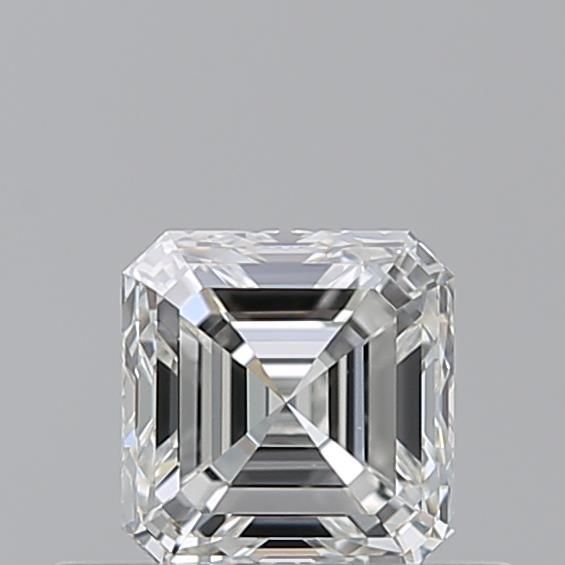 Diamante Naturale Taglio Asscher 0.5ct VG/EX H VS1 - GIA - 4.39x4.28x2.89mm