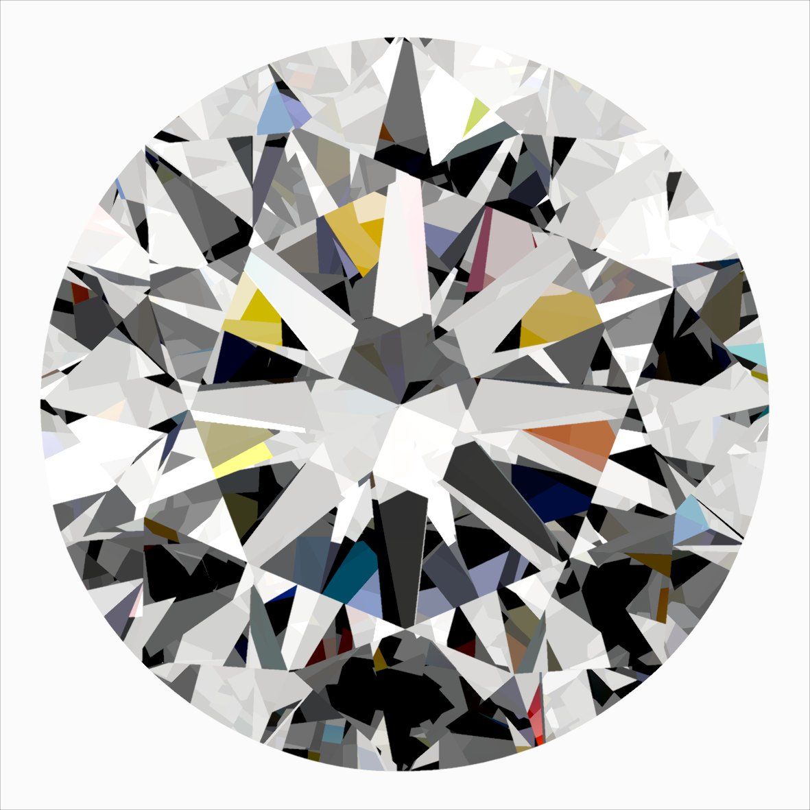 Diamante Naturale Taglio Brillante 0.4ct VG/EX/EX G VS1 - IGI - 4.61x4.66x2.88mm