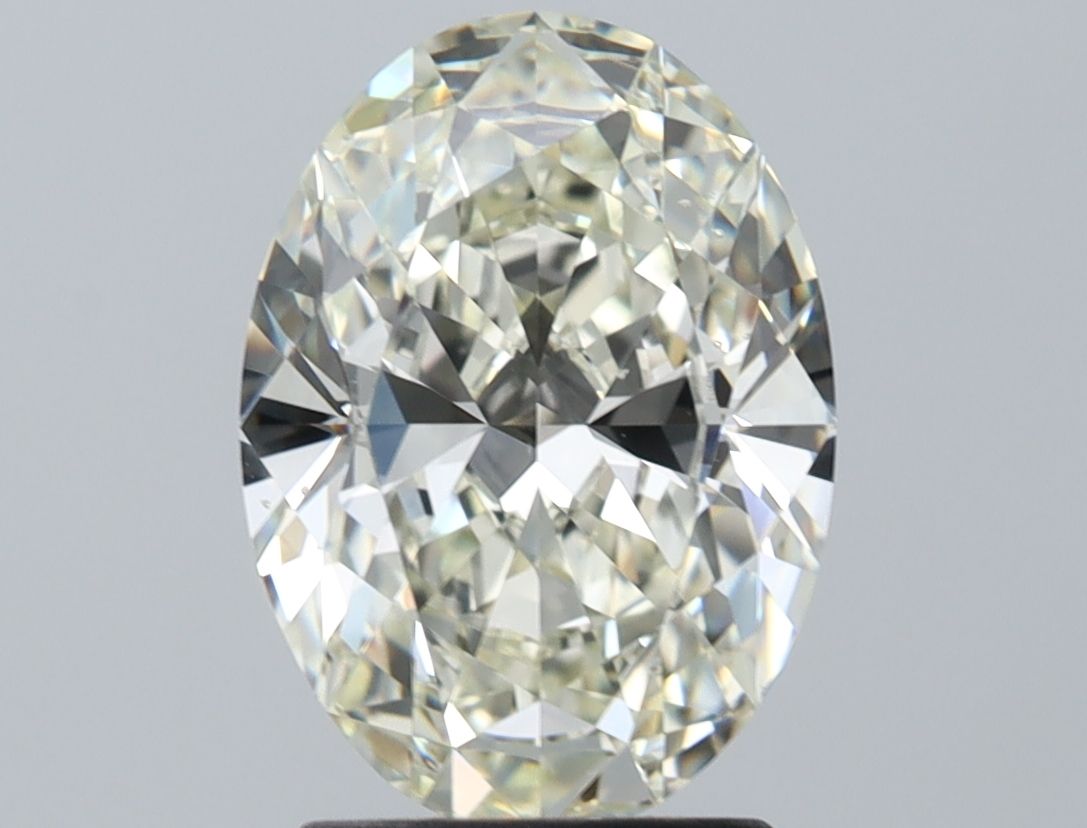 Diamante Naturale Taglio Ovale 2.01ct EX/EX J VS2 - IGI - 10.03x7.25x4.17mm