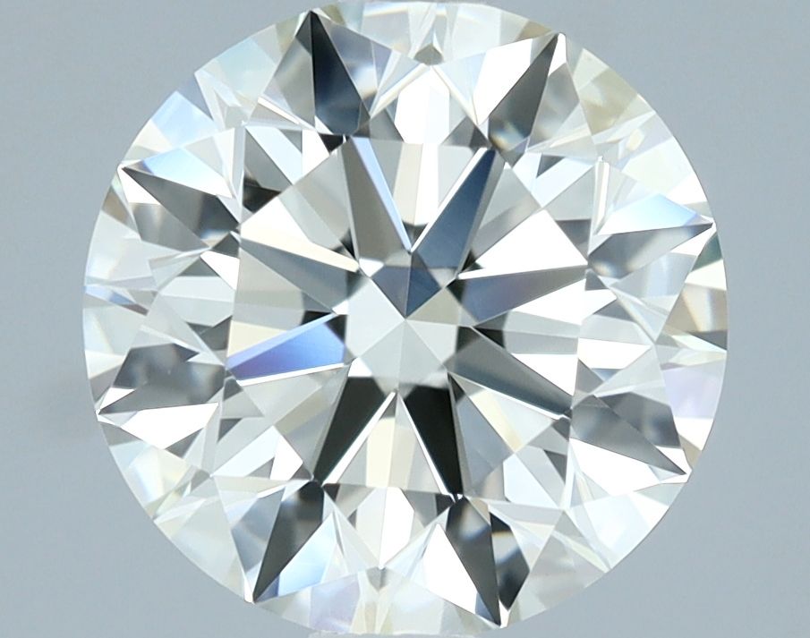 Diamante Naturale Taglio Brillante 1.9ct 3EX J VVS2 - IGI - 7.87x7.93x4.89mm