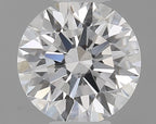 Diamante Naturale Taglio Brillante 0.45ct 3EX D VS1 - GIA - 4.87x4.9x3.04mm