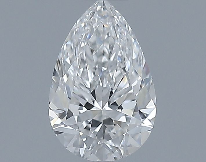 Diamante Naturale Taglio Goccia 0.61ct VG/EX F VVS1 - GIA - 7.26x4.7x2.97mm