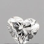Diamante Naturale Taglio Cuore 0.5ct VG/VG E VS2 - GIA - 4.76x5.4x3.41mm