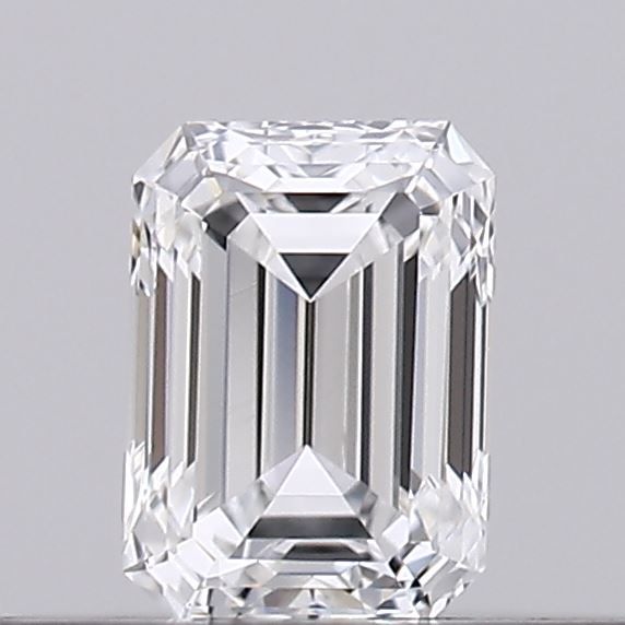 Diamante Naturale Taglio Smeraldo 0.18ct G/VG F VVS2 - GIA - 3.8x2.72x1.87mm