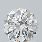 Diamante Naturale Taglio Brillante 0.9ct VG/VG/EX D VS2 - GIA - 6.14x6.07x3.86mm