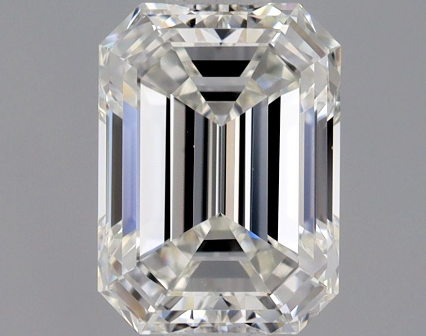 Diamante Naturale Taglio Smeraldo 1ct VG/EX H VS2 - GIA - 6.65x4.85x3.42mm