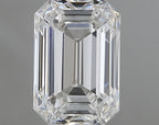 Diamante Naturale Taglio Smeraldo 0.73ct VG/EX F VVS1 - IGI - 6.05x4.1x2.83mm