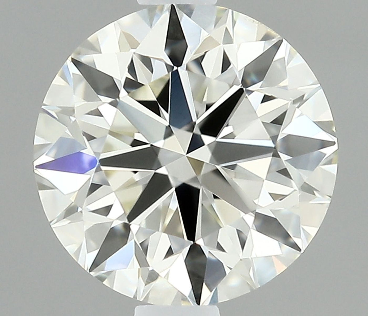 Diamante Naturale Taglio Brillante 1.03ct 3EX J VS1 - IGI - 6.33x6.39x4.02mm
