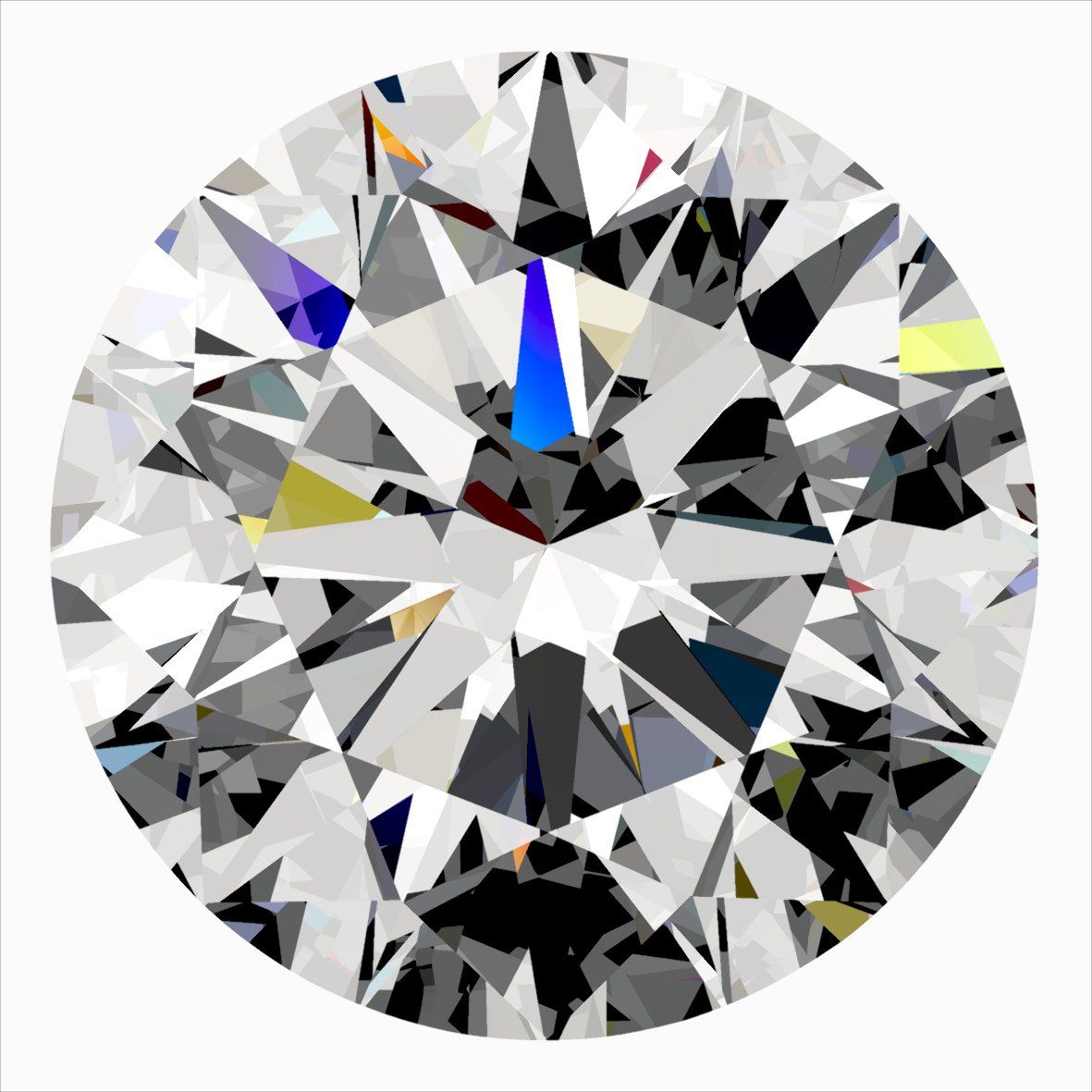 Diamante Naturale Taglio Brillante 0.32ct 3EX H VVS1 - IGI - 4.38x4.4x2.72mm