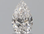 Diamante Naturale Taglio Goccia 0.8ct EX/EX E VVS1 - GIA - 8.39x5.0x3.15mm