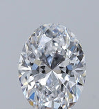 Diamante Naturale Taglio Ovale 0.41ct EX/EX D VVS2 - GIA - 5.82x4.23x2.71mm