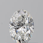 Diamante Naturale Taglio Ovale 0.43ct EX/EX F IF - GIA - 5.93x4.19x2.69mm