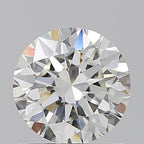 Diamante Naturale Taglio Brillante 1.06ct 3EX J IF - GIA - 6.5x6.46x4.04mm