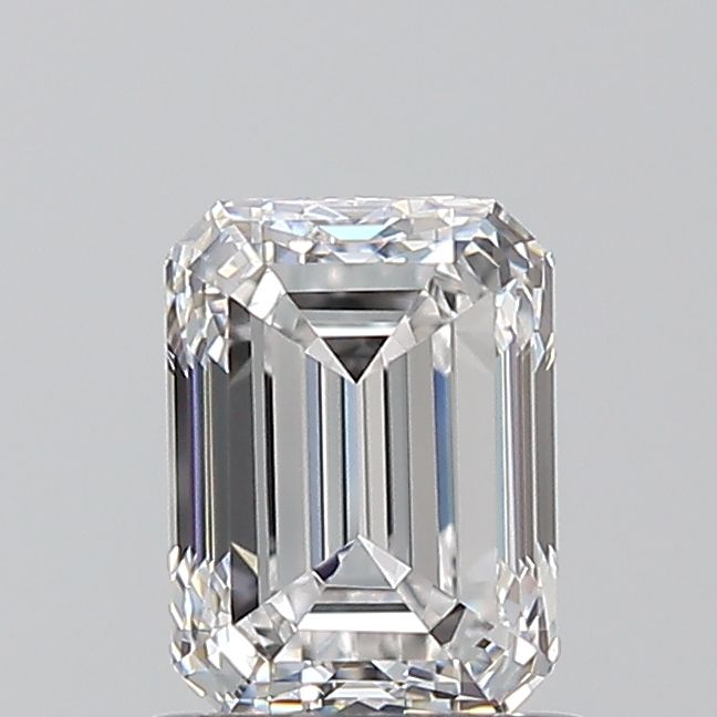 Diamante Naturale Taglio Smeraldo 1.01ct VG/EX E VVS1 - GIA - 6.33x4.65x3.29mm