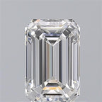 Diamante Naturale Taglio Smeraldo 1.01ct EX/VG G VVS1 - GIA - 7.2x4.72x3.04mm