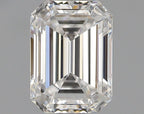 Diamante Naturale Taglio Smeraldo 0.73ct VG/EX D VVS2 - GIA - 5.97x4.37x2.94mm
