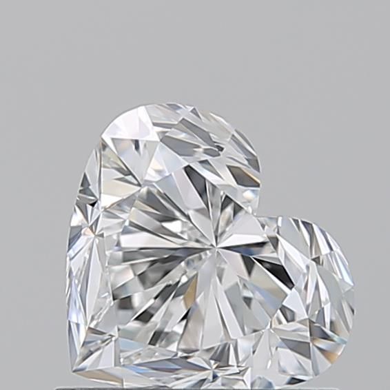 Diamante Naturale Taglio Cuore 1.01ct EX/EX E VVS1 - GIA - 5.94x6.81x4.34mm
