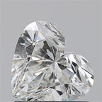 Diamante Naturale Taglio Cuore 0.93ct VG/EX H IF - GIA - 6.1x6.89x3.91mm