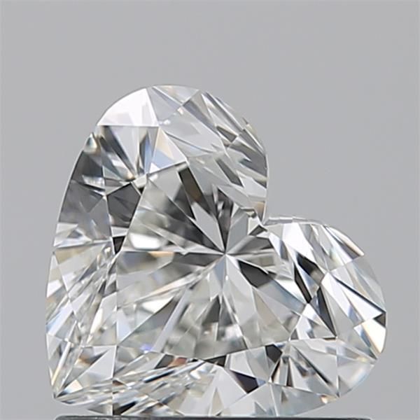Diamante Naturale Taglio Cuore 0.93ct VG/EX H IF - GIA - 6.1x6.89x3.91mm