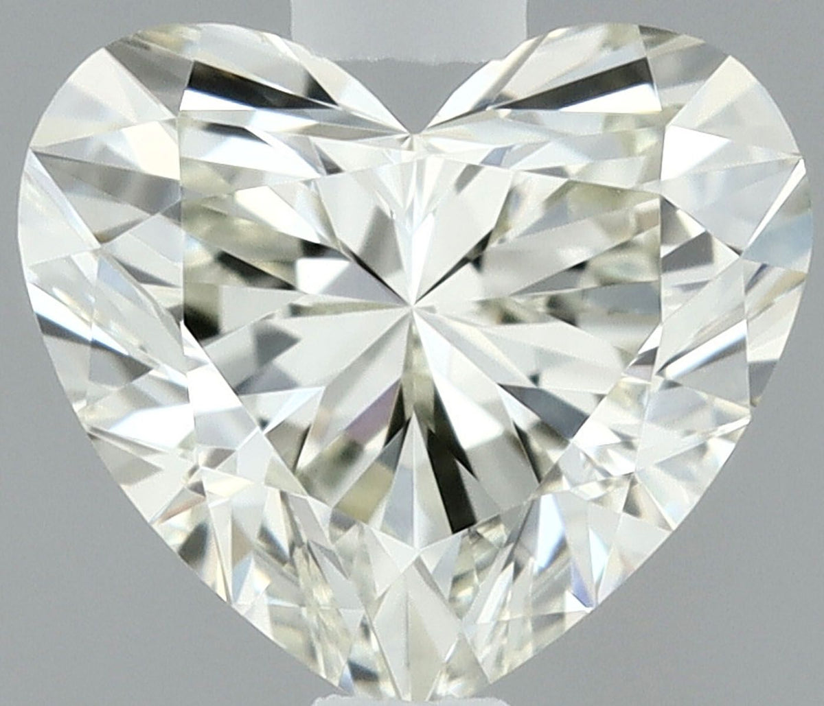Diamante Naturale Taglio Cuore 0.51ct EX/EX J VVS1 - IGI - 4.87x5.5x3.25mm