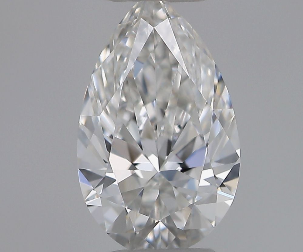 Diamante Naturale Taglio Goccia 0.32ct VG/EX F IF - GIA - 6.26x3.82x2.32mm