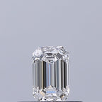 Diamante Naturale Taglio Smeraldo 0.3ct VG/EX D VVS2 - GIA - 4.84x3.11x2.09mm