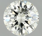 Diamante Naturale Taglio Brillante 1.5ct 3EX J VVS1 - IGI - 7.29x7.37x4.46mm