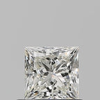 Diamante Naturale Taglio Princess 0.6ct VG/EX J VS1 - GIA - 4.59x4.57x3.3mm
