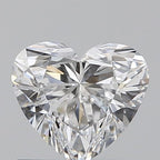 Diamante Naturale Taglio Cuore 0.57ct EX/EX D VS1 - GIA - 5.19x5.76x3.3mm