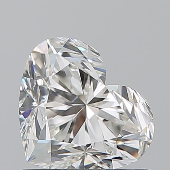 Diamante Naturale Taglio Cuore 0.92ct EX/EX I VVS2 - GIA - 5.56x6.6x4.21mm