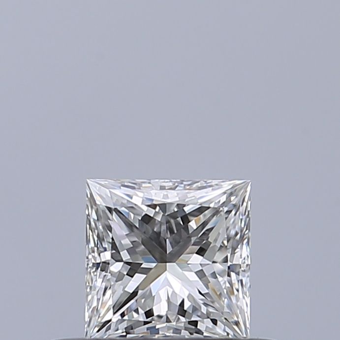 Diamante Naturale Taglio Princess 0.32ct VG/VG E IF - GIA - 3.82x3.78x2.75mm