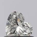 Diamante Naturale Taglio Cuore 0.44ct VG/EX E VVS1 - GIA - 4.71x5.29x3.09mm
