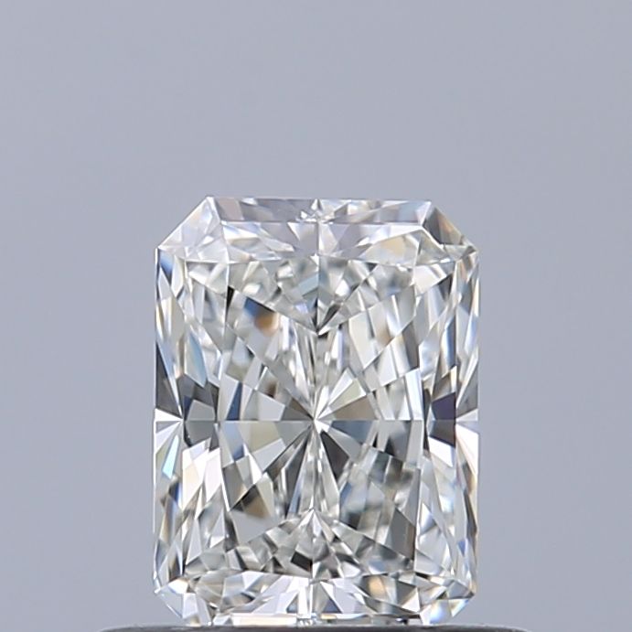 Diamante Naturale Taglio Radiant 0.52ct EX/EX F VVS2 - GIA - 5.44x4.0x2.72mm