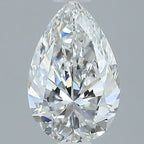 Diamante Naturale Taglio Goccia 0.94ct VG/EX E FL - GIA - 8.53x5.43x3.42mm
