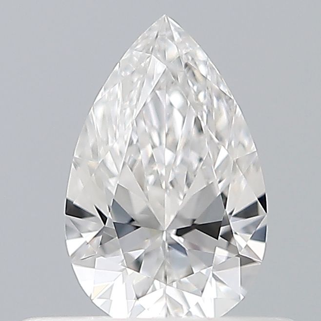 Diamante Naturale Taglio Goccia 0.35ct EX/EX D VVS1 - GIA - 6.19x3.95x2.42mm
