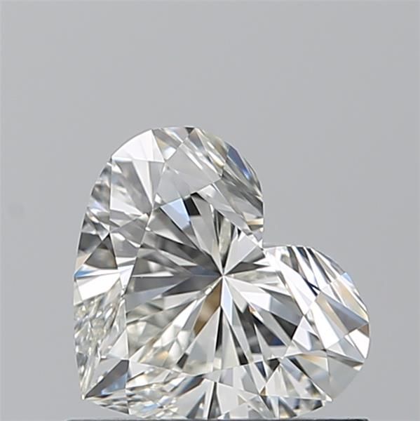Diamante Naturale Taglio Cuore 0.74ct EX/EX I IF - GIA - 5.47x6.4x3.74mm