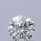 Diamante Naturale Taglio Brillante 0.46ct 3EX J VS2 - GIA - 4.92x4.95x3.07mm