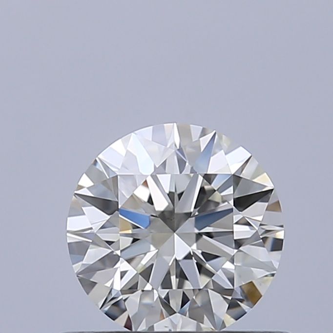 Diamante Naturale Taglio Brillante 0.46ct 3EX J VS2 - GIA - 4.92x4.95x3.07mm
