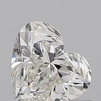 Diamante Naturale Taglio Cuore 0.7ct VG/EX H VVS1 - GIA - 5.38x6.06x3.62mm