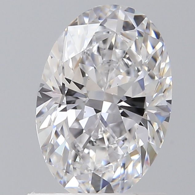 Diamante Naturale Taglio Ovale 0.76ct VG/EX D VS1 - GIA - 7.45x5.07x3.21mm
