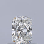 Diamante Naturale Taglio Radiant 0.41ct VG/EX G VVS2 - GIA - 5.26x3.74x2.48mm