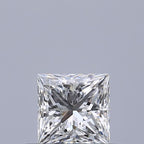 Diamante Naturale Taglio Princess 0.42ct EX/VG E VVS1 - GIA - 4.14x4.11x3.01mm