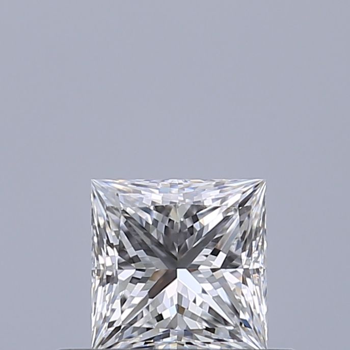 Diamante Naturale Taglio Princess 0.42ct EX/VG E VVS1 - GIA - 4.14x4.11x3.01mm