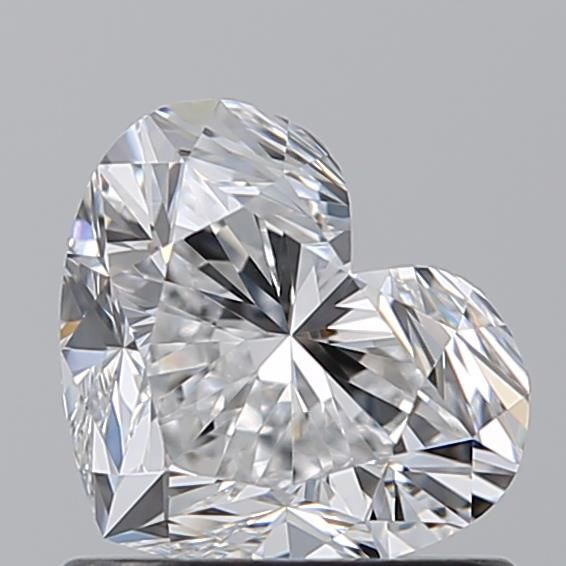 Diamante Naturale Taglio Cuore 0.9ct EX/VG D VVS1 - GIA - 5.57x6.66x4.01mm
