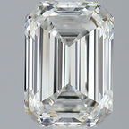 Diamante Naturale Taglio Smeraldo 1.51ct VG/EX H VVS1 - GIA - 7.77x5.49x3.62mm