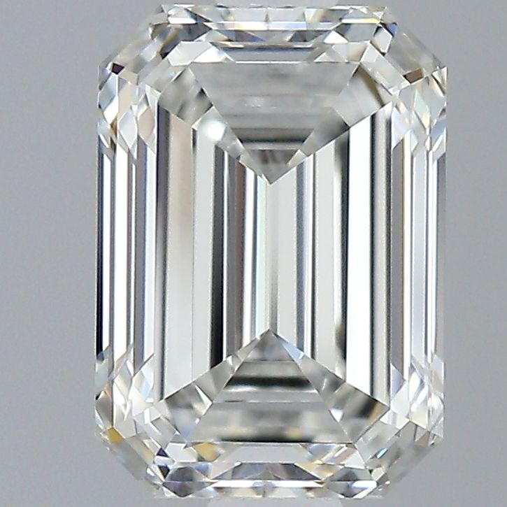 Diamante Naturale Taglio Smeraldo 1.51ct VG/EX H VVS1 - GIA - 7.77x5.49x3.62mm