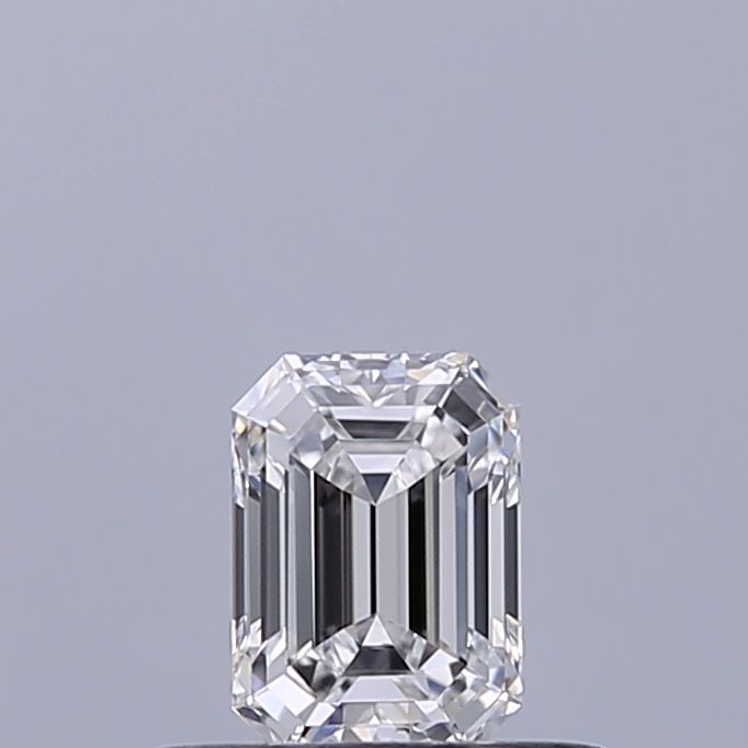 Diamante Naturale Taglio Smeraldo 0.33ct VG/EX D VVS2 - GIA - 4.69x3.35x2.23mm