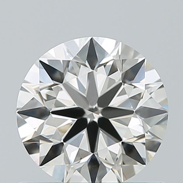 Diamante Naturale Taglio Brillante 0.9ct 3EX H VS1 - IGI - 6.07x6.12x3.85mm